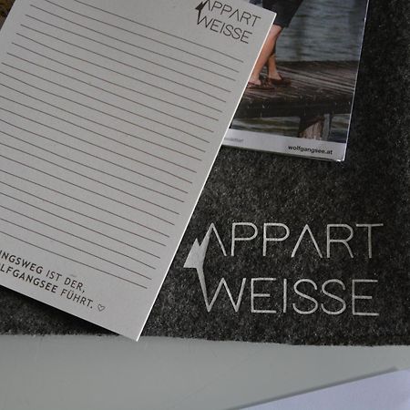 Appart Weisse Urlauben Am Wolfgangsee 성길벤 외부 사진