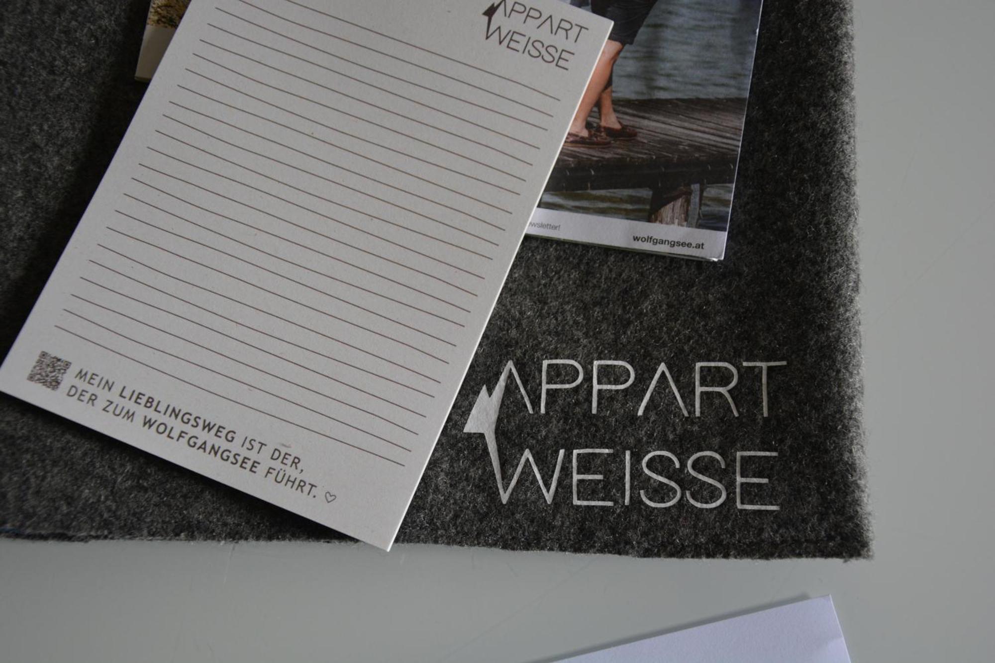 Appart Weisse Urlauben Am Wolfgangsee 성길벤 외부 사진