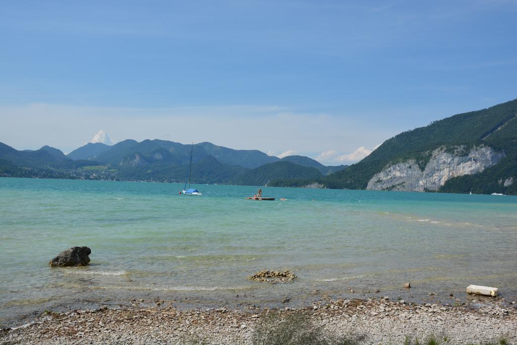 Appart Weisse Urlauben Am Wolfgangsee 성길벤 외부 사진